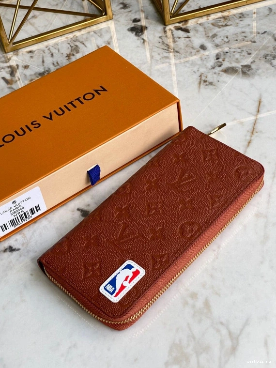 WIS LOUIS LVXNBA ZIPPY VUITTON WALLET 0814